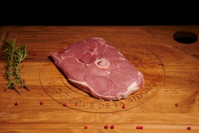 Gigot tranché - Agneau Poids : environ 300g - Prix au kilo € TTC : 20 €/Kg - 1