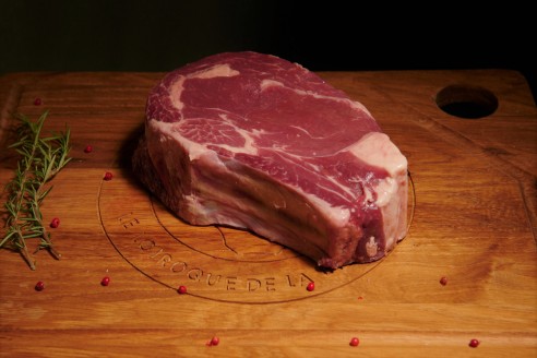 Côte de Bœuf - Bœuf Angus Poids : environ 1 kg - Prix au kilo € TTC : 49 €/Kg - 1