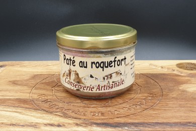 Pâté au Roquefort Poids: 180g - Prix au kilo € TTC : 27,80 €/Kg - 1