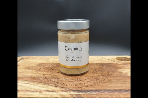 Sauce aux Morilles Castaing Poids: 180g - Prix au kilo € TTC : 33,34 €/Kg - 1