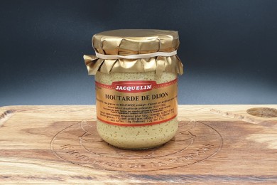 Moutarde de Dijon Jacquelin Poids:  200gr - Prix au kilo € TTC : 22,50 €/Kg - 1