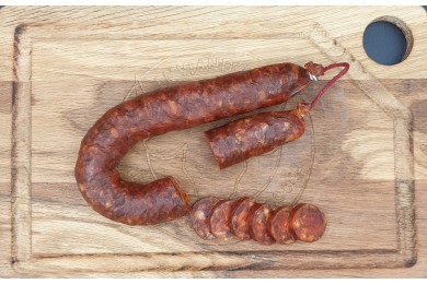 Chorizo Natural piquant Poids: 200g - Prix au kilo € TTC : 30 €/Kg - 1