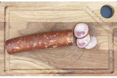 Mini Andouille apéritif au lard Poids: environ 200g - Prix au kilo € TTC : 35 €/Kg - 1