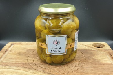 Légumes - Choux de Bruxelles Poids: 660 gr, égoutté 420 gr - Prix au kilo € TTC : 9,52 €/Kg - 1